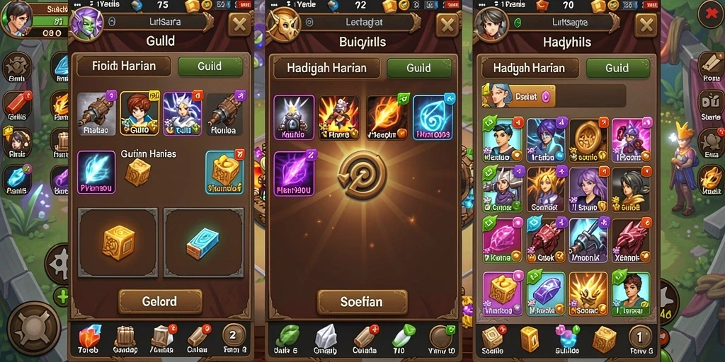 Screenshot dari tantangan permainan yang menegangkan.