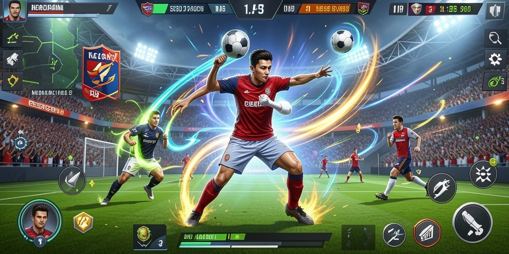Gambar ini menunjukkan leaderboard dengan peringkat pemain terbaik.