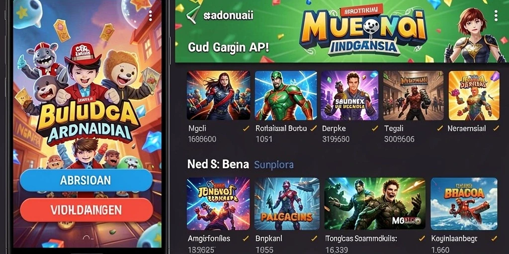Fitur interaksi sosial yang memungkinkan koneksi antar pemain.