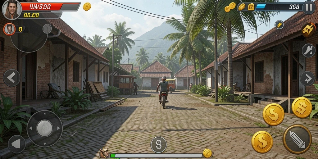Mode multiplayer menjadikan permainan lebih menarik.