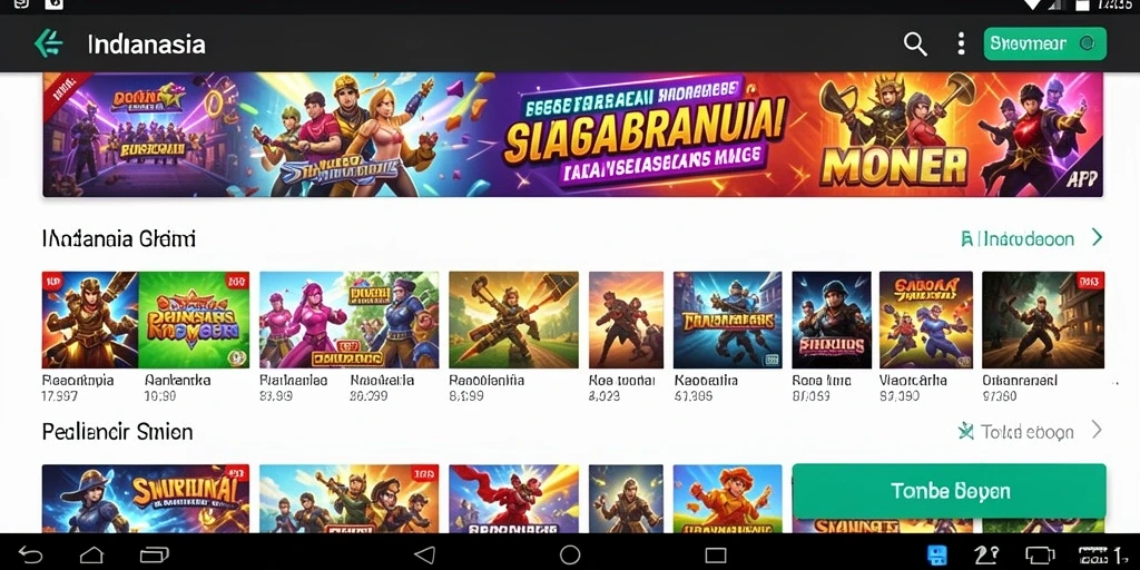 Level menantang yang harus dilalui.