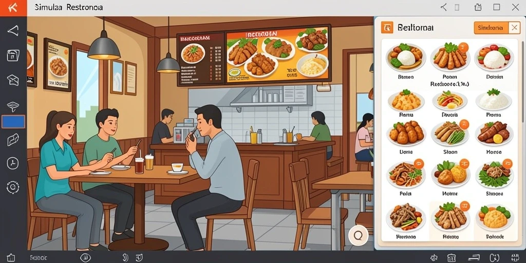 Bersaing dengan teman dalam mode multiplayer.