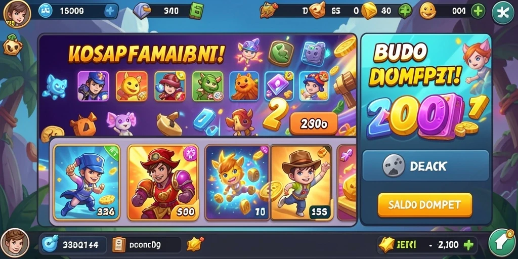 Pengaturan level yang semakin menantang.