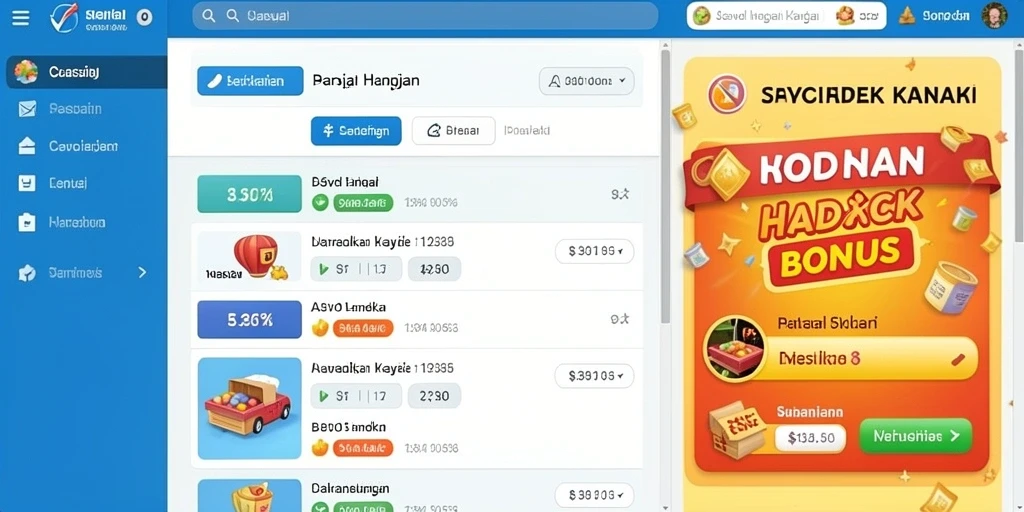 Fitur promosi menarik yang ditawarkan untuk pengguna baru.